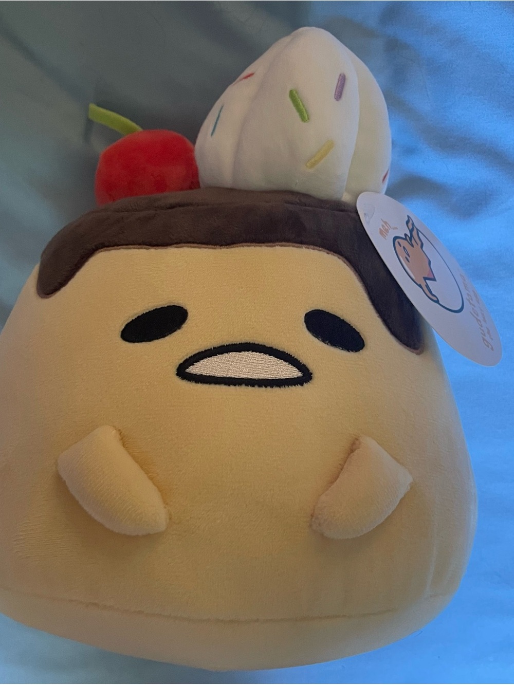 Sanrio Gudetama Pudding Plush
